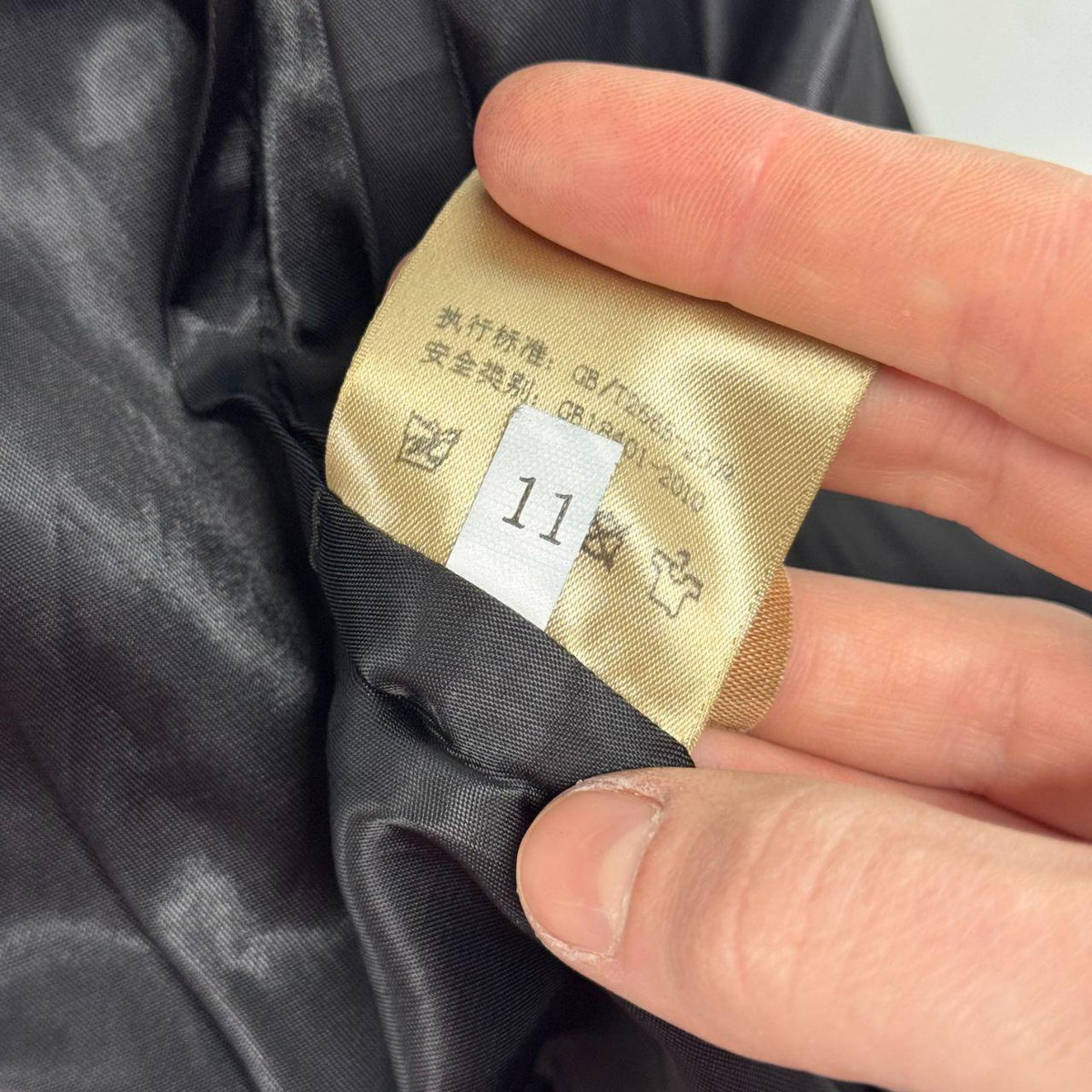 Vintage Black Military Button Marching Band Leather Jacket