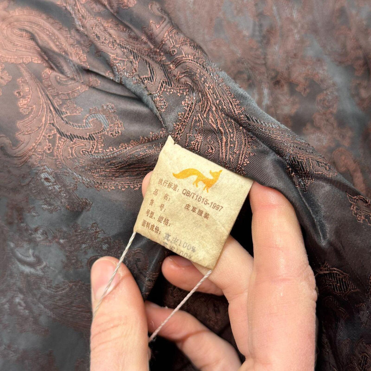 Y2K Vintage Chocolate Suede & Fox Fur Penny Lane Afghan Coat