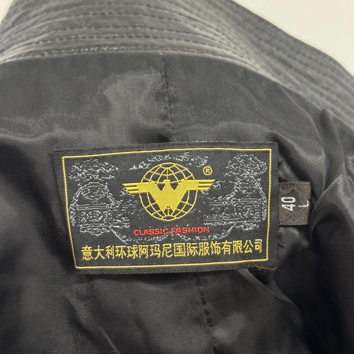 Vintage Black Racer Moto Paneled Leather Jacket