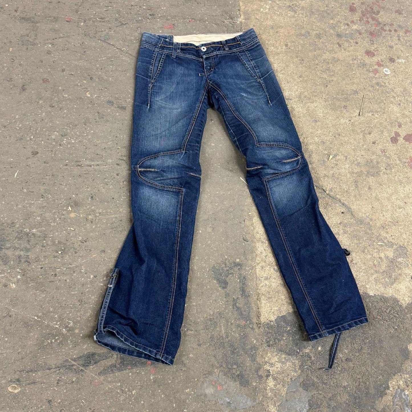 Vintage Marithé François Girbaud Low Rise Anatomical Jeans 6
