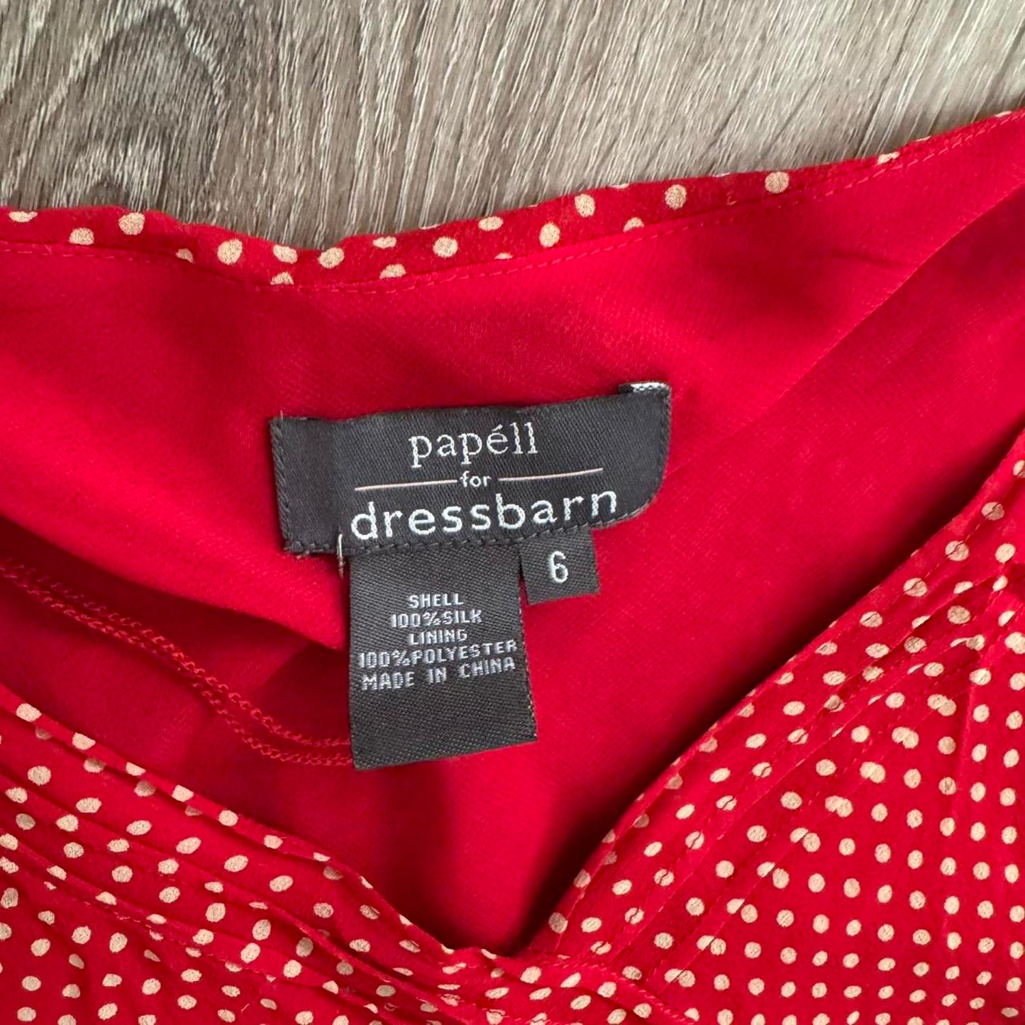 Red Polka Dot Sleeveless Midi Dress