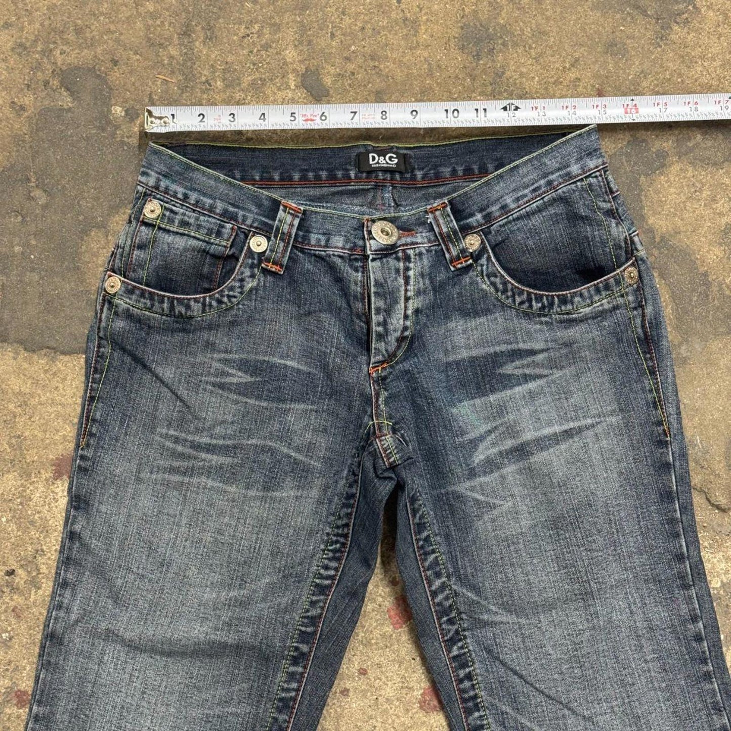 Vintage D&G Dolce & Gabbana Low Rise Jeans 31x32