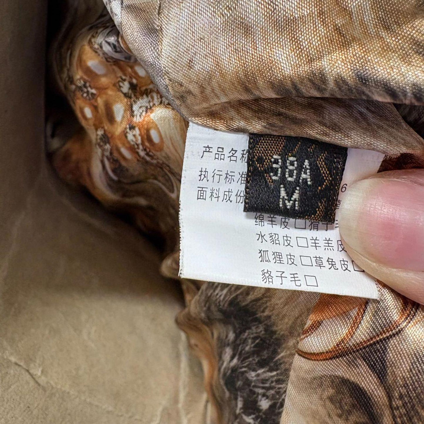 Vintage Y2K Periwinkle Blue Rabbit & Fox Fur Jacket