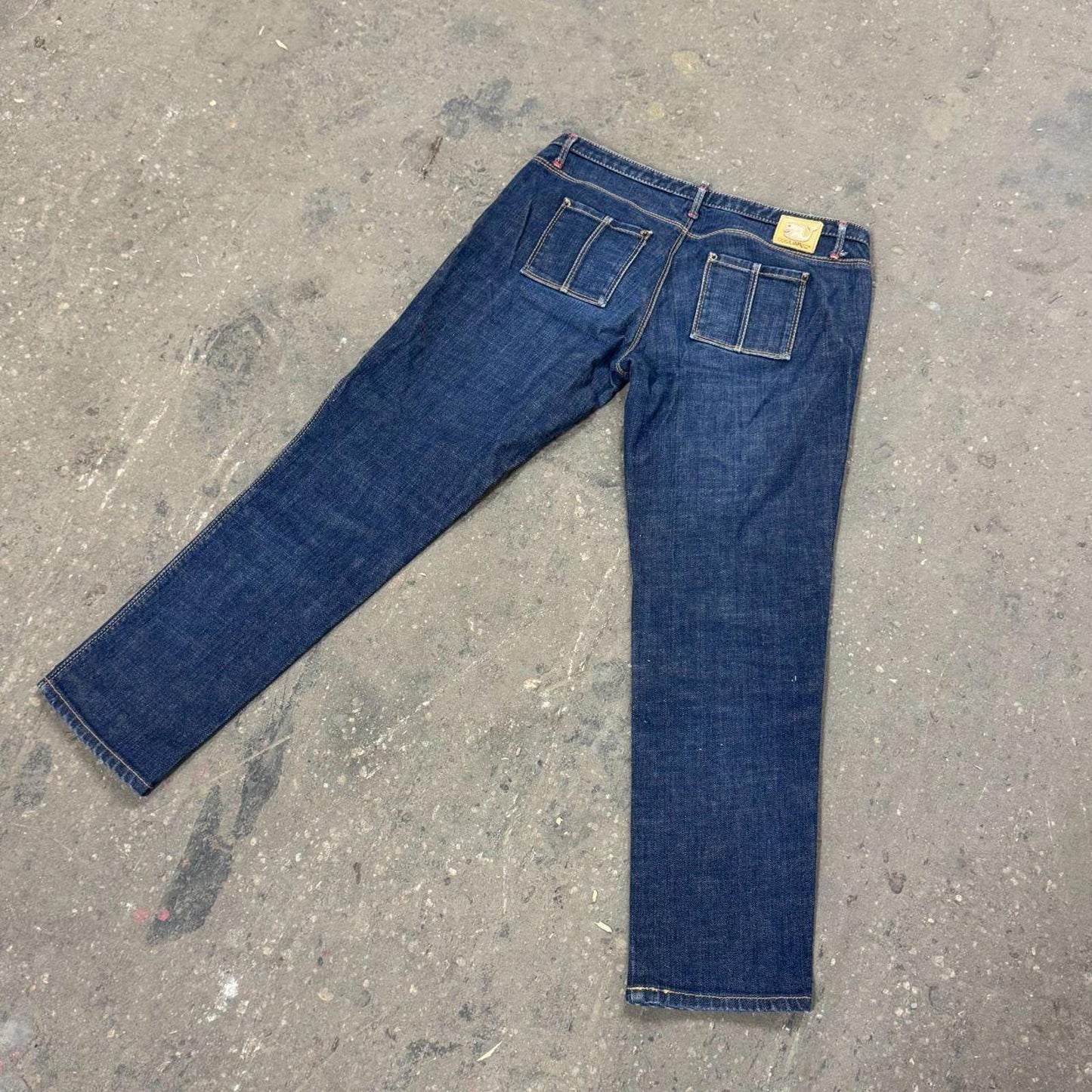 Vintage Dsquared2 Low Rise Cropped Capri Jeans S